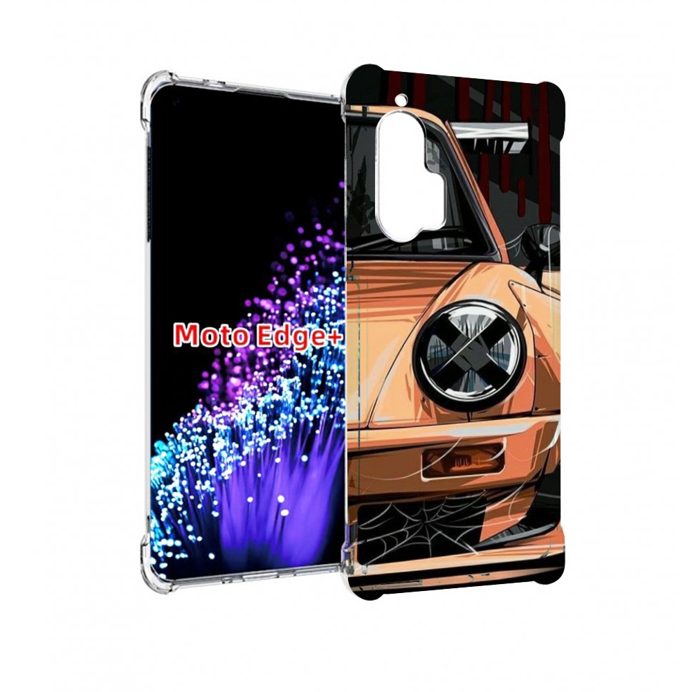 

Чехол MyPads Порш мужской для Motorola Edge+ Plus, Прозрачный, Tocco