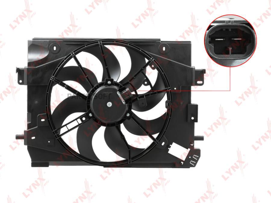 

Вентилятор Радиатора С Кожухом Renault Clio Iv 1.2 16 Dokker 1.2-1.6 12 Lod Lynxauto Rf-15