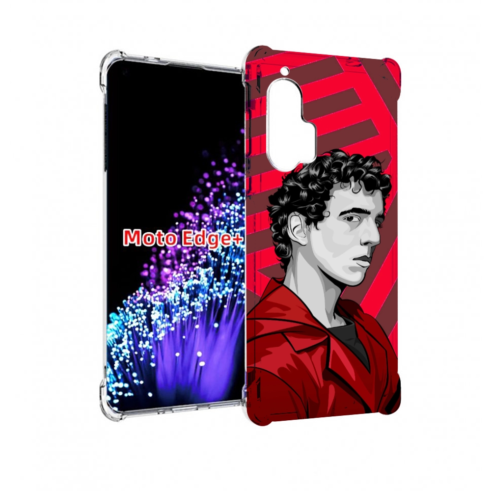 

Чехол MyPads Рио-бумажный-дом для Motorola Edge+ Plus, Прозрачный, Tocco