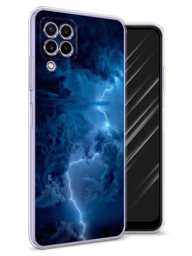 

Чехол Awog на Samsung Galaxy A22 / Самсунг A22 "Молния", Разноцветный, 2103150-4