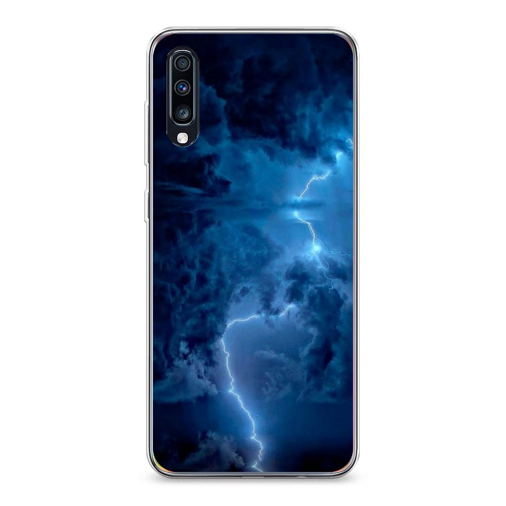 

Чехол Awog на Samsung Galaxy A70 "Молния", Разноцветный, 28150-4