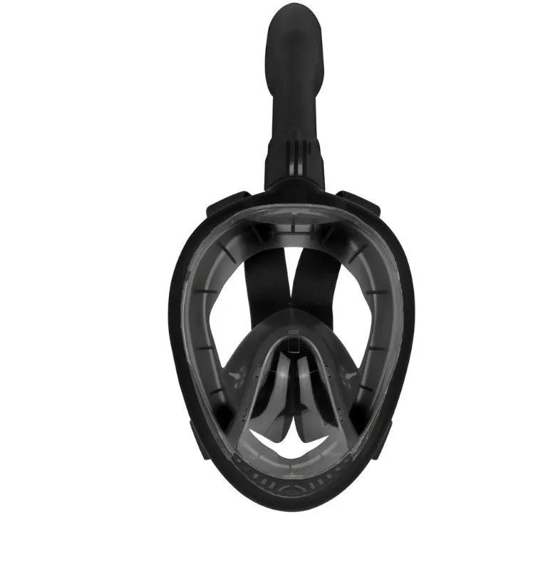 

Полнолицевая маска для подводного плавания TOP-Store размер S/M черный, Mask Snorkeling S/M