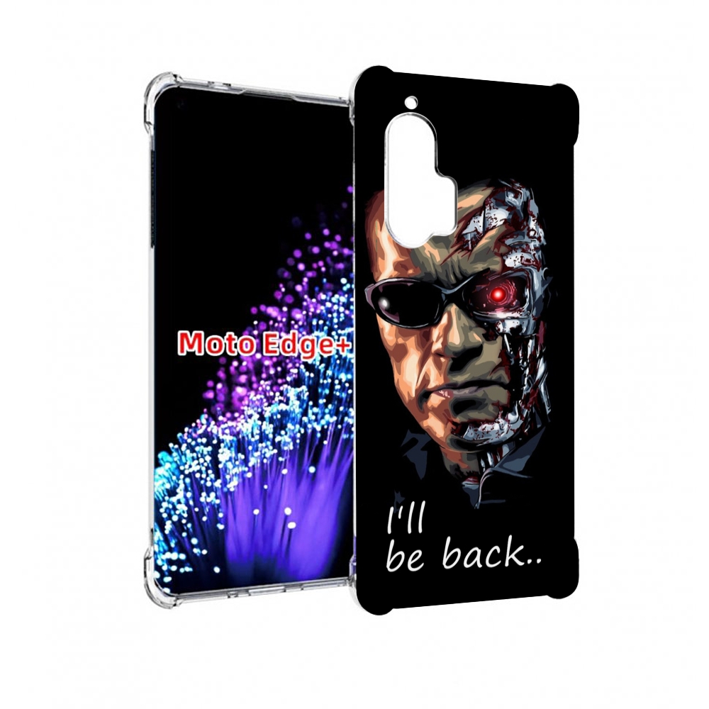 

Чехол MyPads Терминатор для Motorola Edge+ Plus, Прозрачный, Tocco