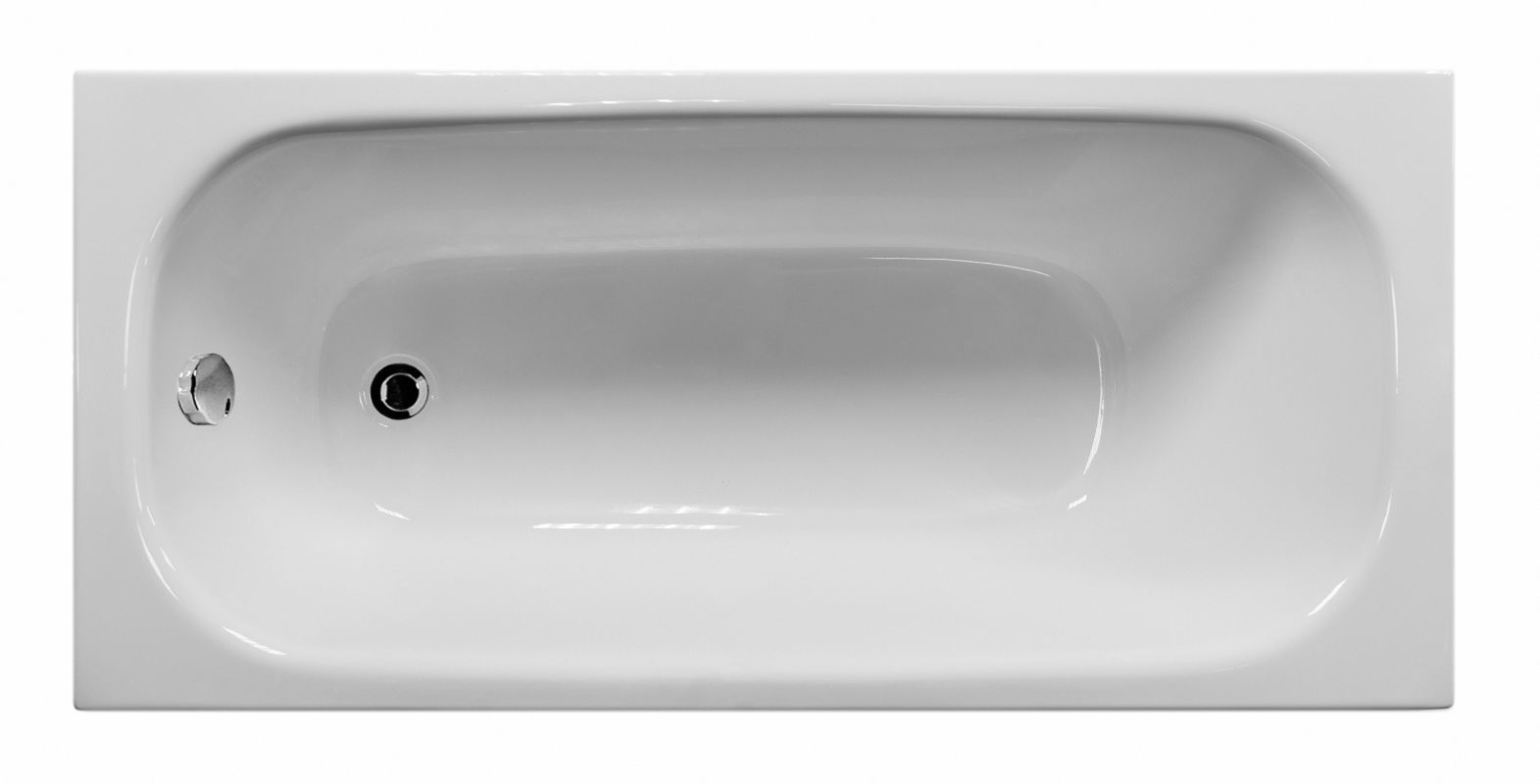 Ванна акриловая Eurolux LAIT Х15070, 150x70x40 см, без каркаса