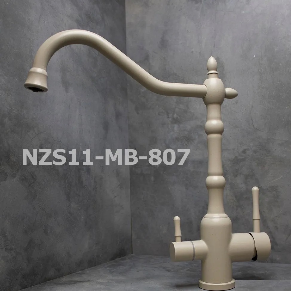 Смеситель для кухни Trigor NZS11-MB-807 с возможностью установки фильтра для питьевой воды защитное покрытие для установки на газовую плиту 84×32 5 см
