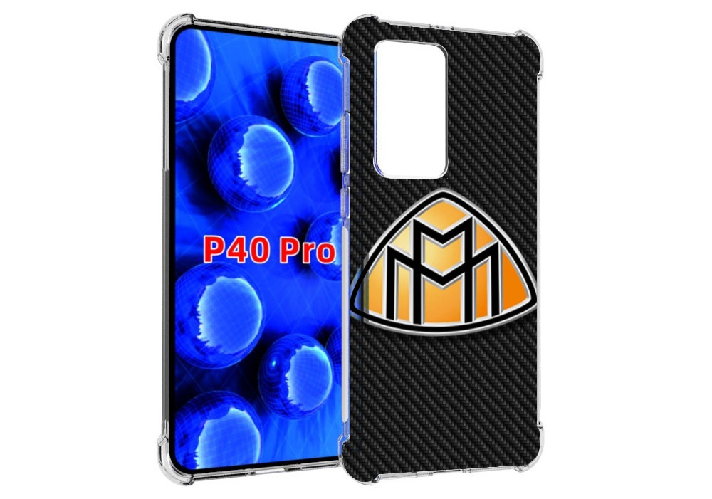 

Чехол MyPads маибах maybach для Huawei P40 Pro противоударный, Прозрачный, Tocco
