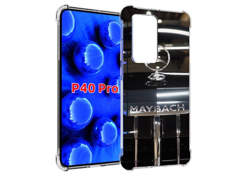 

Чехол MyPads маибах-maybach-2 для Huawei P40 Pro противоударный, Прозрачный, Tocco
