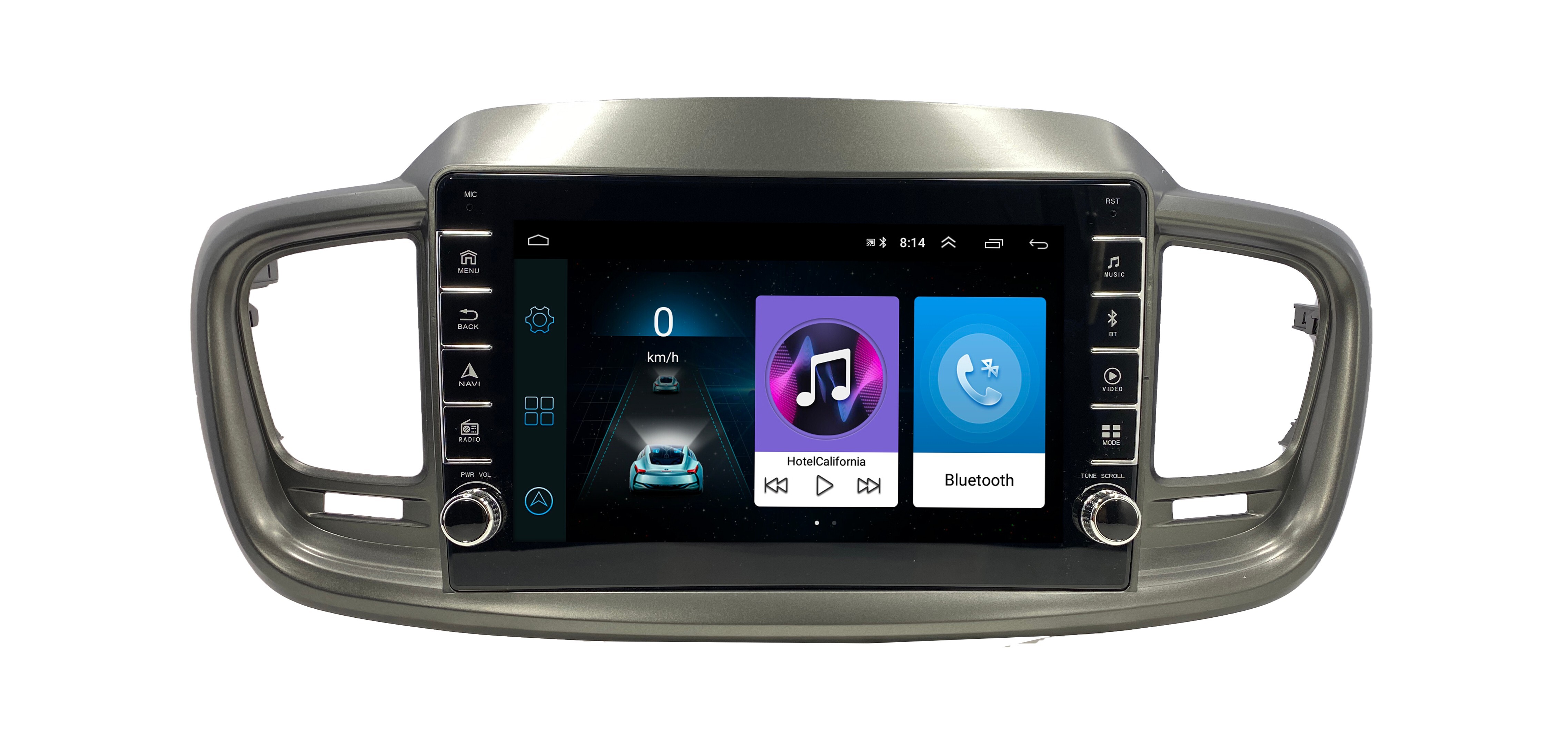 Автомагнитола ANDROID KIA Sorento Prime Android 12 216GB с крутилками Мультируль Ш 2138200₽