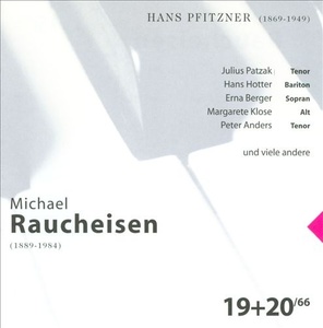 

Michael Raucheisen: Hans Pfitzner, 2 CD