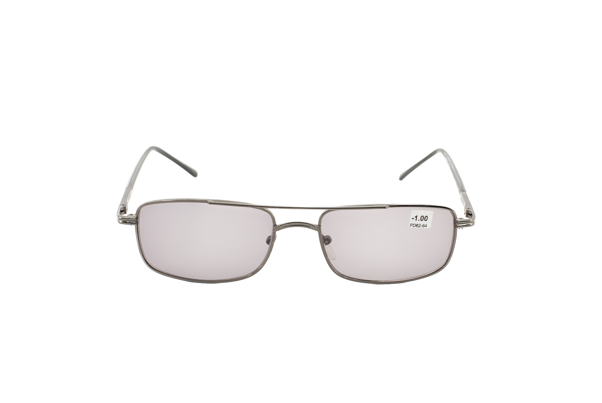 

Очки корригирующие 9882, цвет серый, фотохром, отгиб.дужка, +2,75