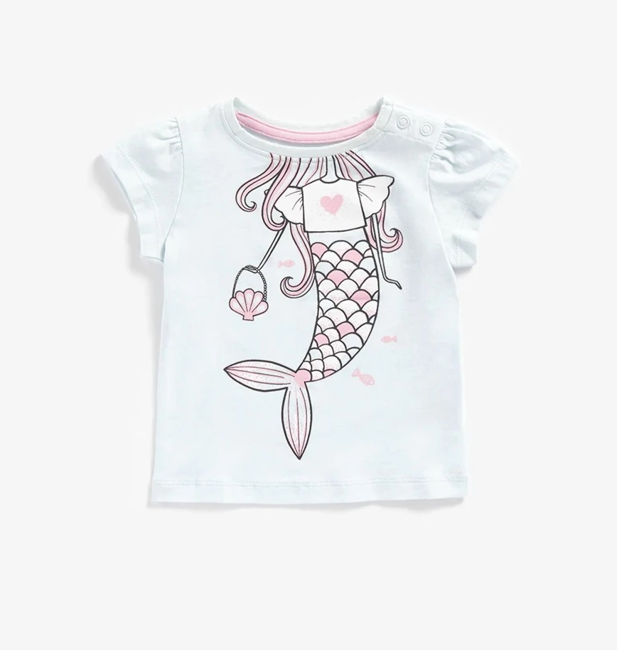 

Футболка детская Mothercare MC-BB170, белый, 116, MC-BB170