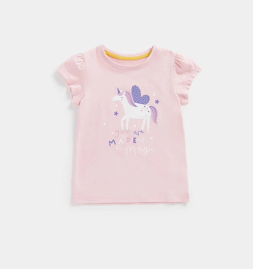 

Футболка детская Mothercare MC-CA343, розовый, 104, MC-CA343