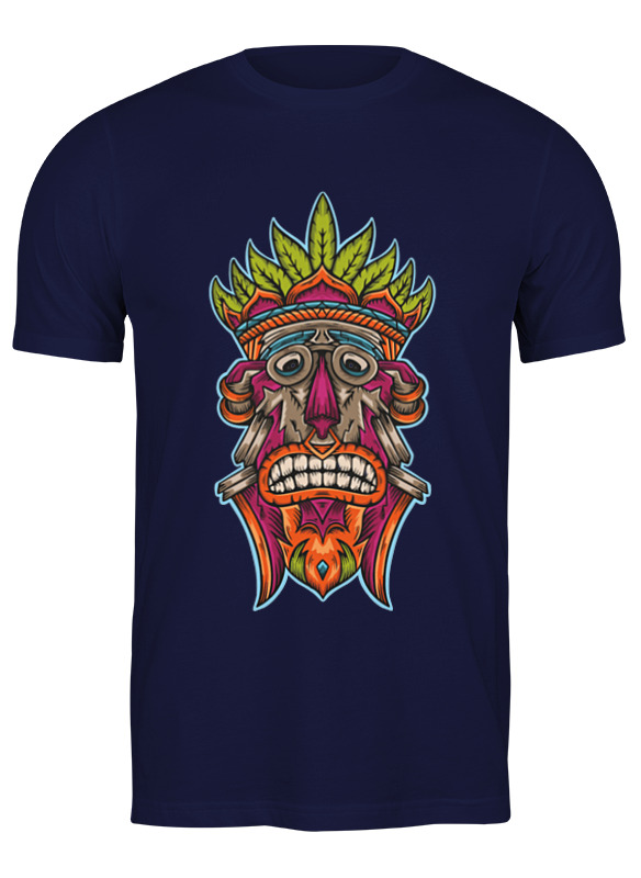 

Футболка мужская Tiki 3512208 Printio черная 2XL, Tiki 3512208