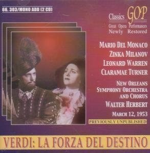 

Verdi: La Forza Del Destino Cd Italian Gop 1953, 2 CD