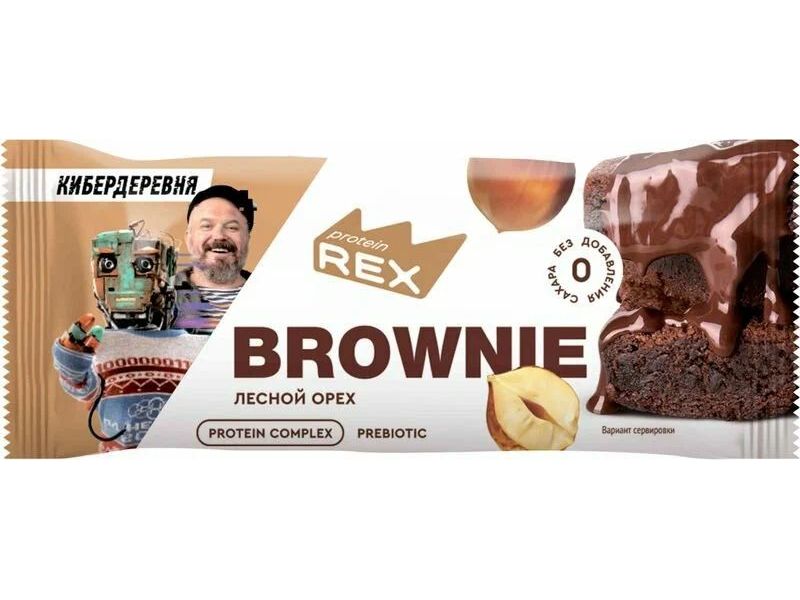 

Пирожное ProteinRex Брауни лесной орех 50 г