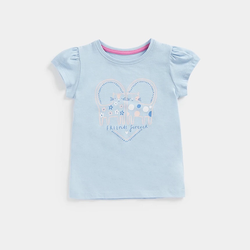 

Футболка детская Mothercare MC-CA350, голубой, 98, MC-CA350
