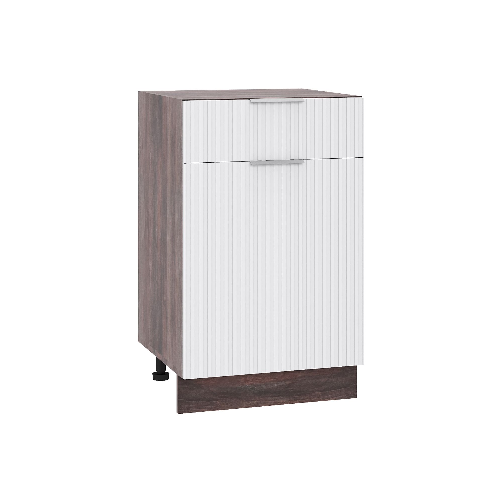 

Кухонный модуль напольный Сурская мебель Сиэль Ян 50x47,8x81,6 см с ящиком, Коричневый;белый, Сиэль Ян