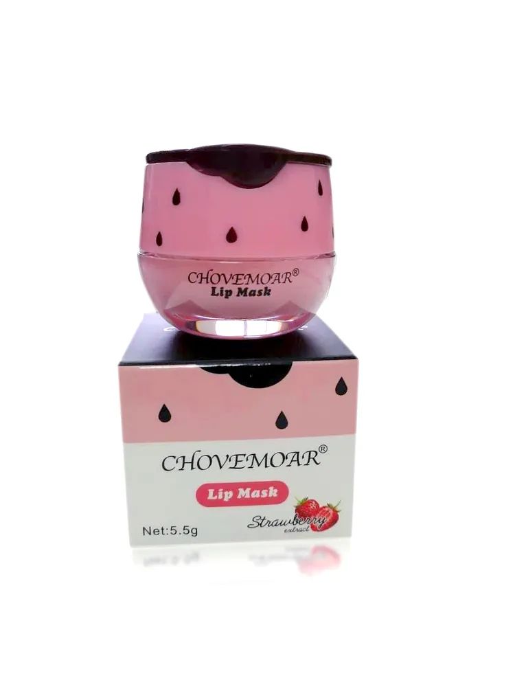 

Маска для губ с экстрактом клубники Chovemoar Strawberry Lip Mask, 5,5 гр., Chovemoar Strawberry Lip Mask