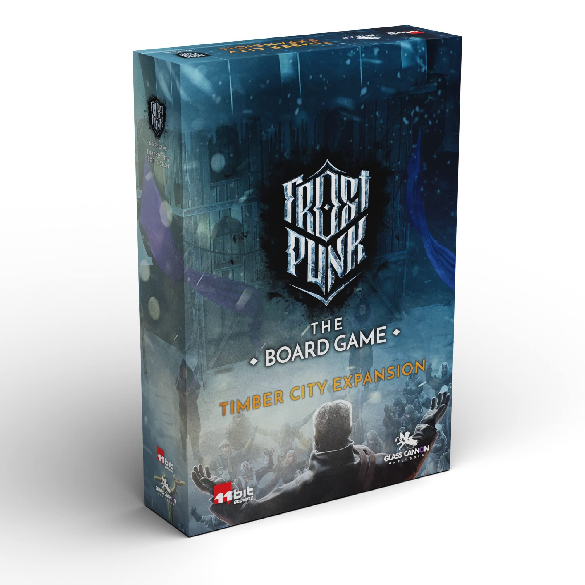 Миниатюра для игры Glass Cannon Unplugged Frostpunk Timber City Expansion (на английском) 400x420mm 600x600mm expansion kit for upgrade tts 55 pro tts 10 pro engraving area directly installed x y axis extension kit