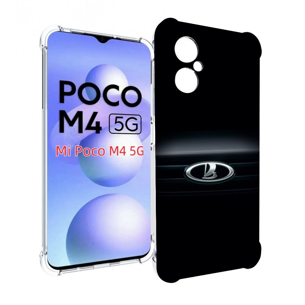 

Чехол Mypads Лада Ваз 3 Для Poco M4 5G, Прозрачный, Tocco