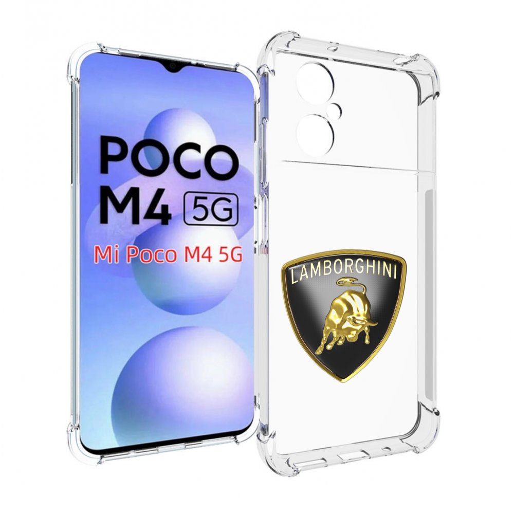 

Чехол MyPads ламборгини-lambo-6 мужской для Xiaomi Poco M4 5G, Прозрачный, Tocco