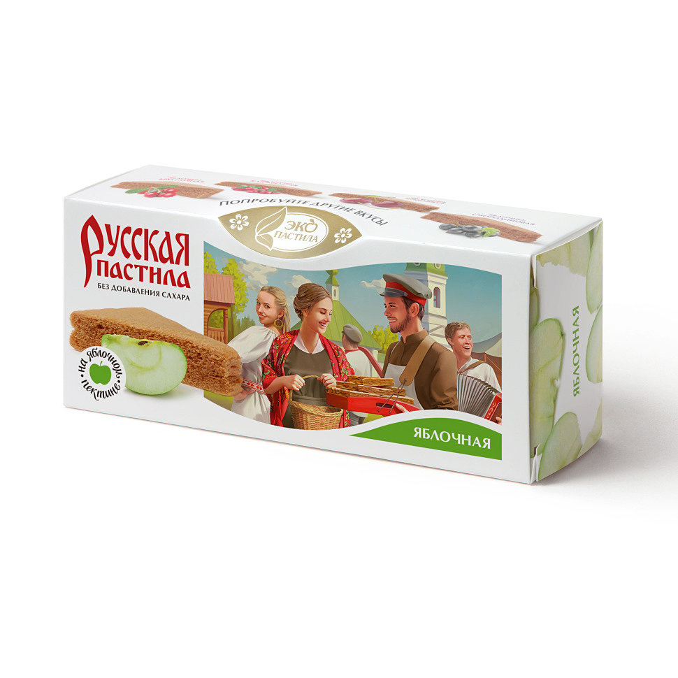 Пастила ЭкоПастила Русская Яблочная 45 г