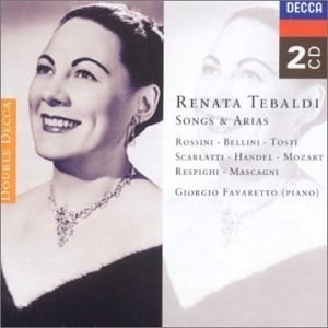 

Renata Tebaldi - Songs and Arias, 2 CD