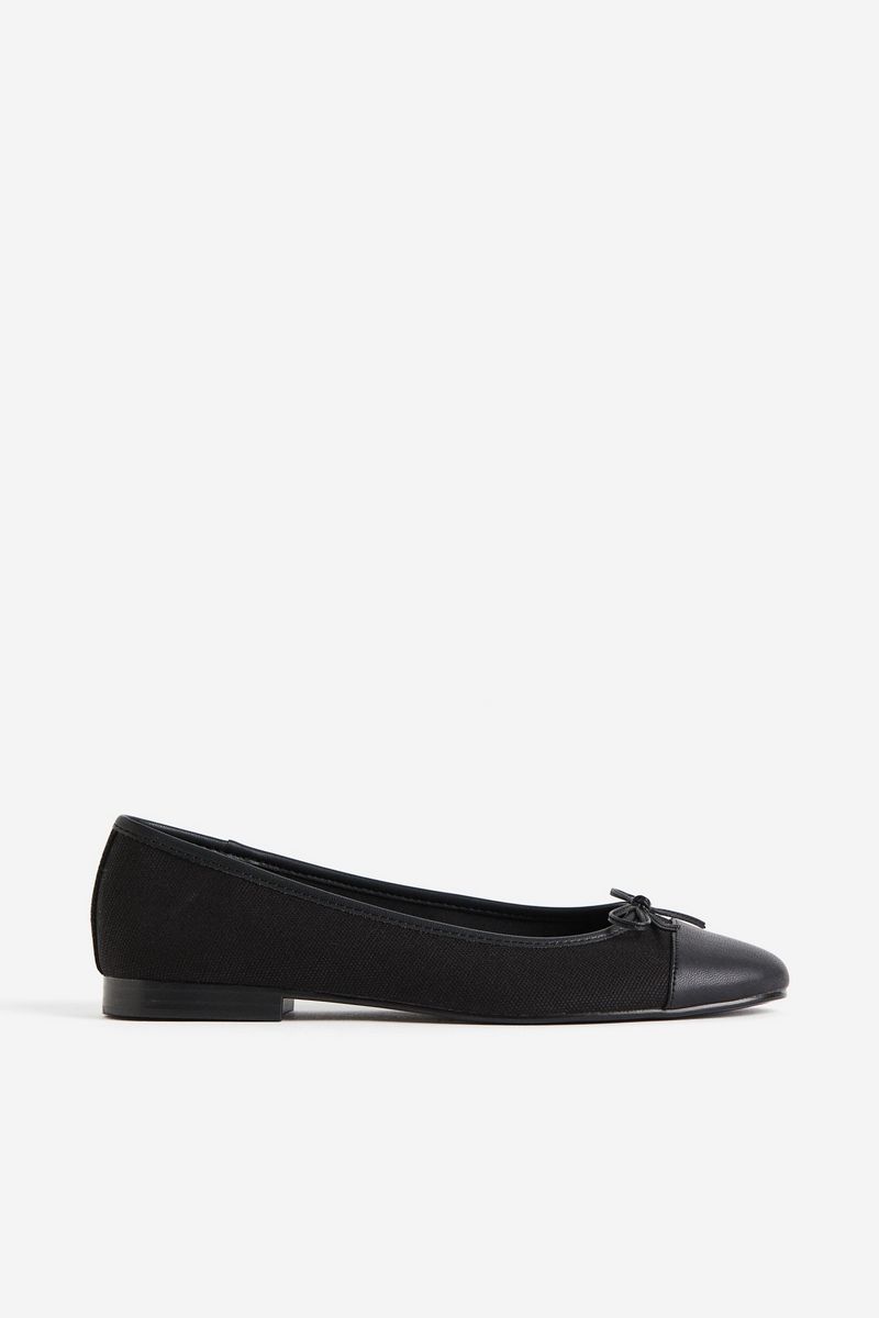 

Балетки женские H&M 1219404 черные 40 EU, Черный, 1219404