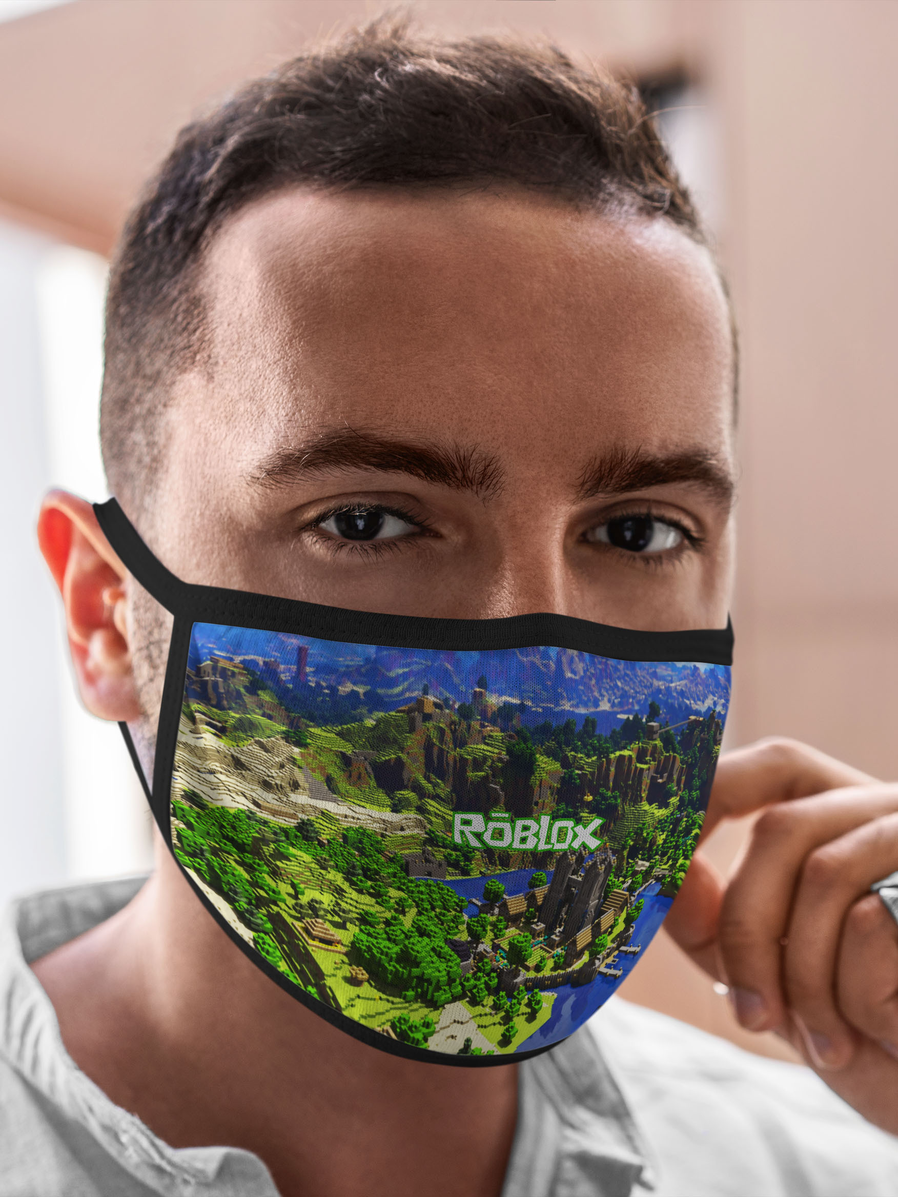 

Многоразовая маска унисекс Burnettie Roblox, Разноцветный, Roblox