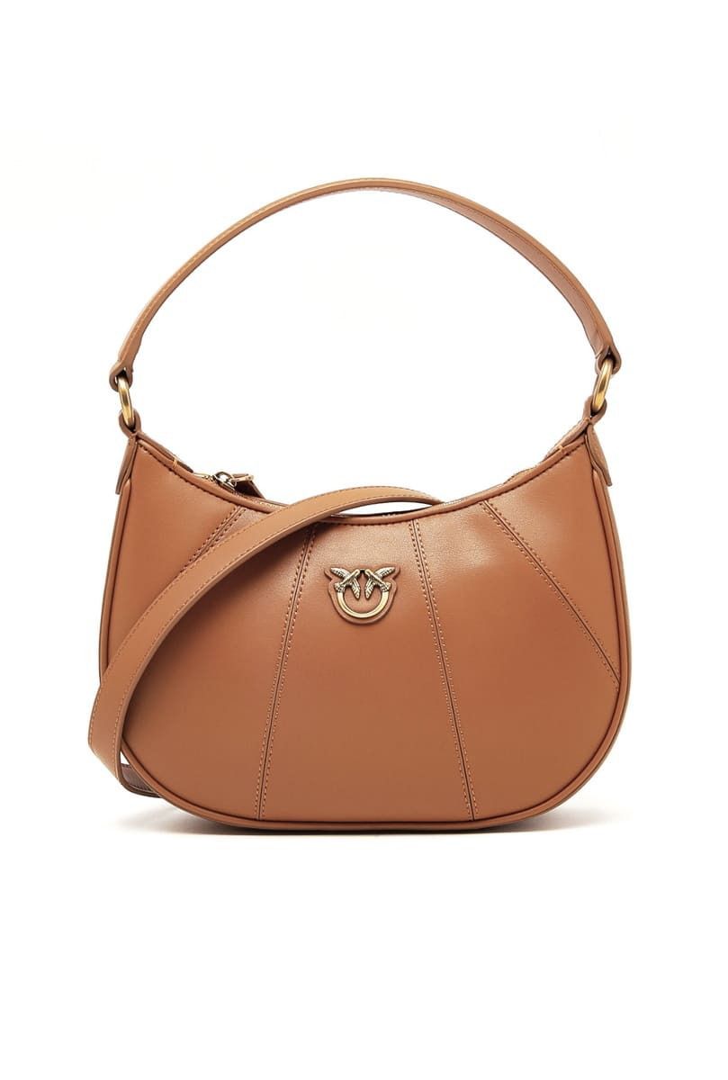 

Сумка женская Pinko LOVE BAG HALF MOON SIMPLY, brown, Коричневый, LOVE BAG HALF MOON SIMPLY