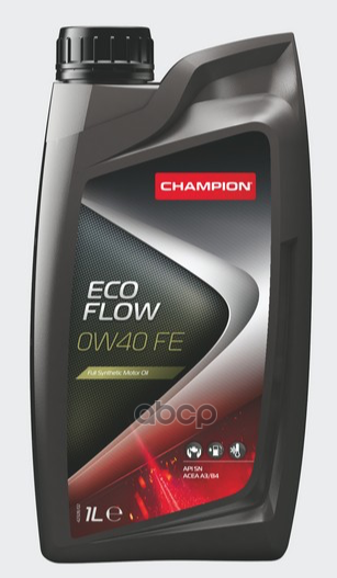 Масло Моторное Синтетическое 1Л - Eco Flow 0W40 Fe (A3/B4-12, Sn, Longlife-01, Approval 22