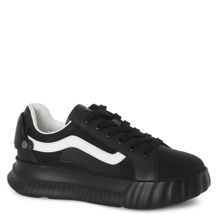 

Кеды женские Tendance KD886-01 черные 36 EU, Черный, KD886-01