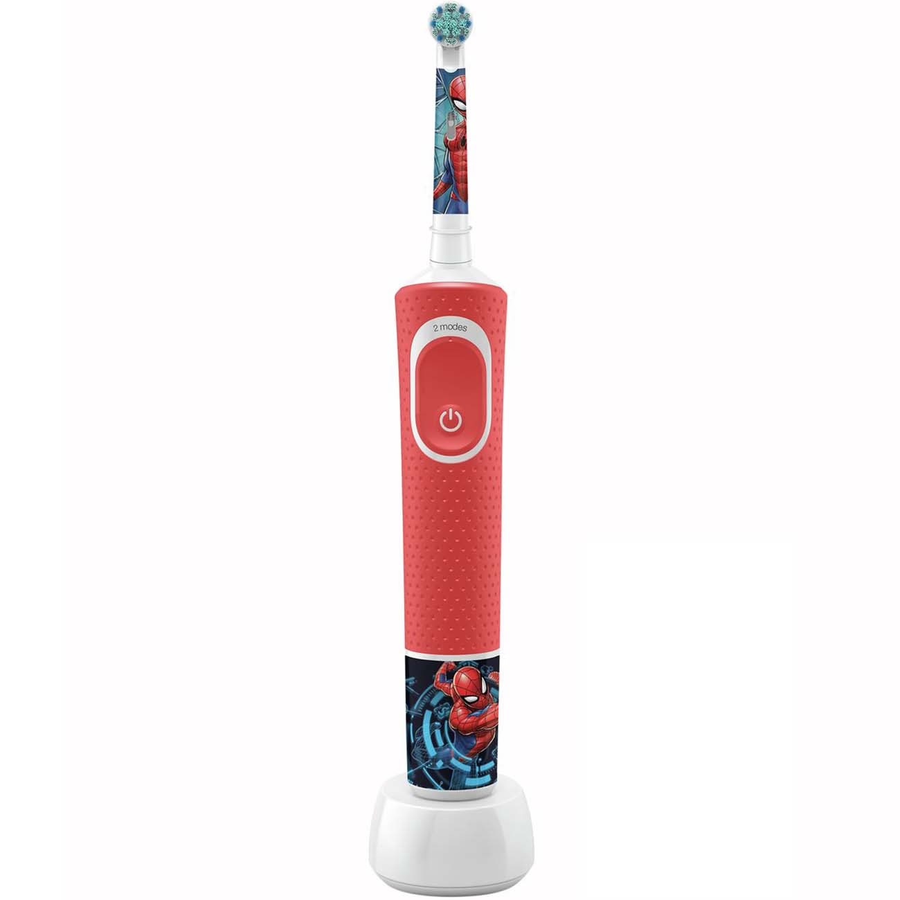 

Электрическая зубная щетка Oral-B Oral-B Kids Spiderman D100.413.2K EE красный, Oral-B Kids Spiderman D100.413.2K EE