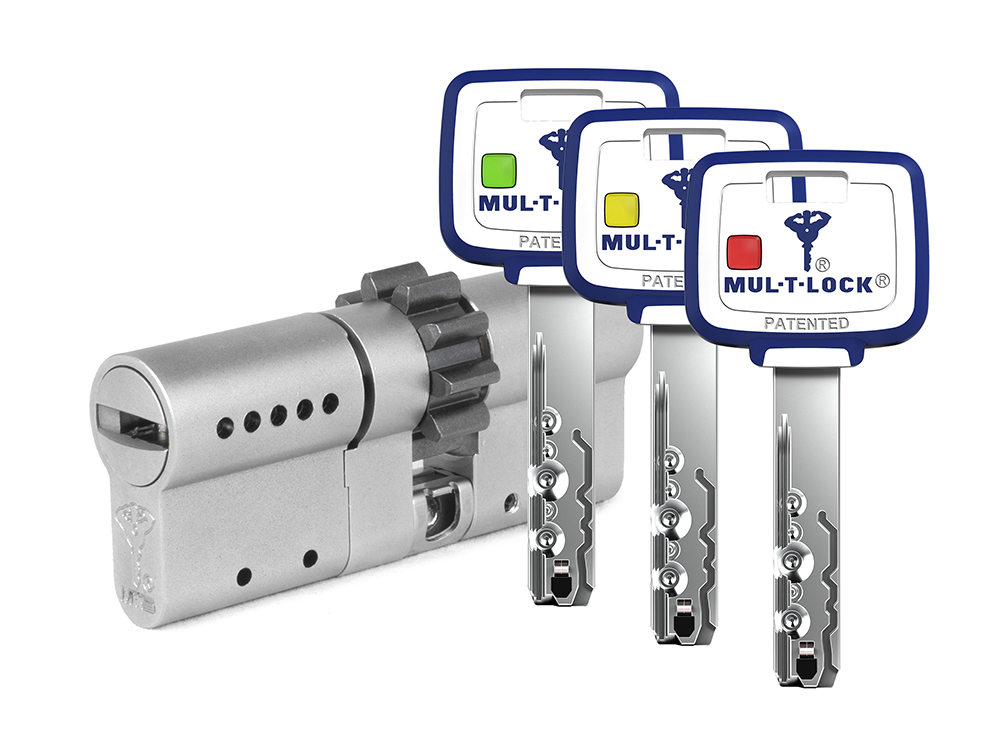 

Цилиндр Mul-t-Lock MTL800 Светофор ключ-ключ (размер 50х35 мм) - Никель, Шестеренка, Серебристый