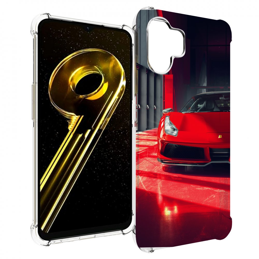 

Чехол бампер MyPads ферра для Realme 10 5G противоударный, Прозрачный, Tocco