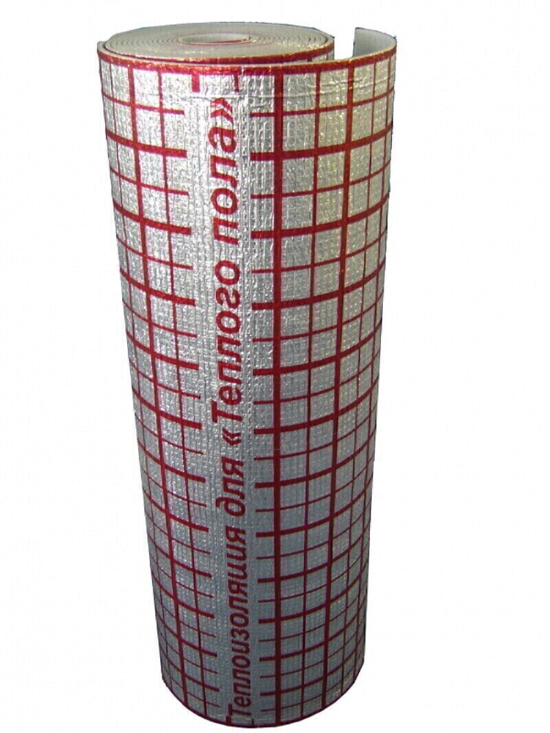 Подложка для теплого пола 5 мм (30 м2) Изоком ПЕР00004092