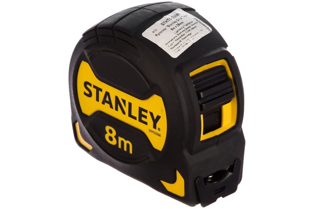 

Рулетка Stanley Grip Tape 8м х 28мм STHT0-33566