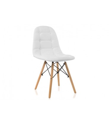 

Стул Kvadro 1 white / wood
