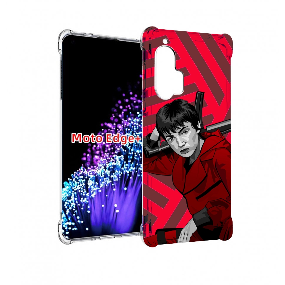 

Чехол MyPads Токио-бумажный-дом для Motorola Edge+ Plus, Прозрачный, Tocco