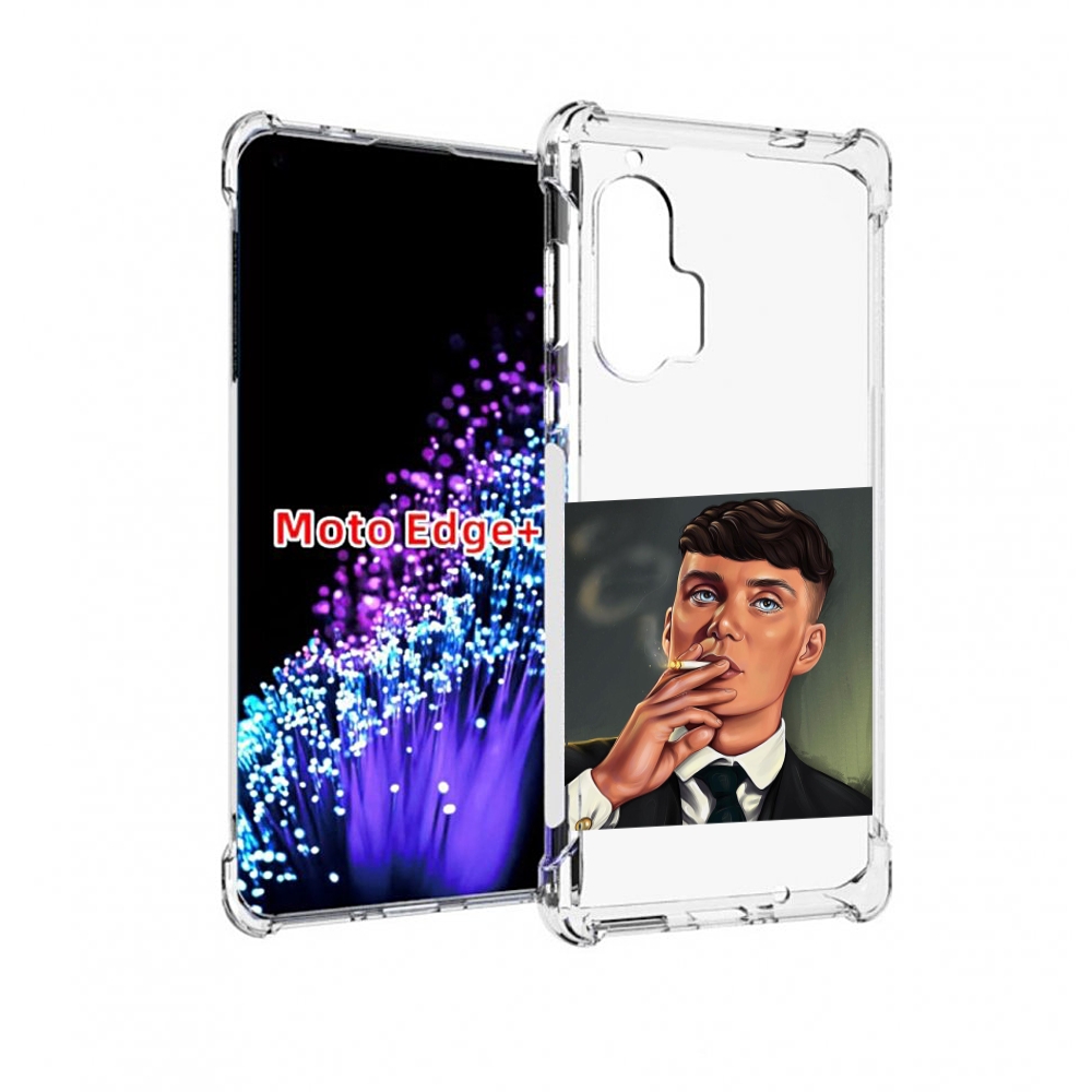 

Чехол MyPads Томас-Шелби для Motorola Edge+ Plus, Прозрачный, Tocco
