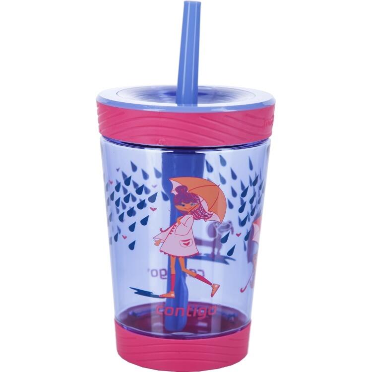 фото Детский стакан сontigo spill proof tumbler фиолетовый contigo0771