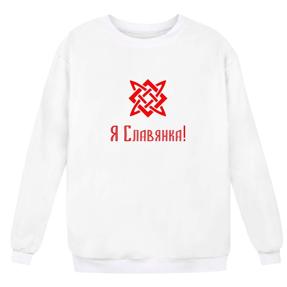 

Свитшот женский SHARP&CUT BCE136352 белый XXL, BCE136352