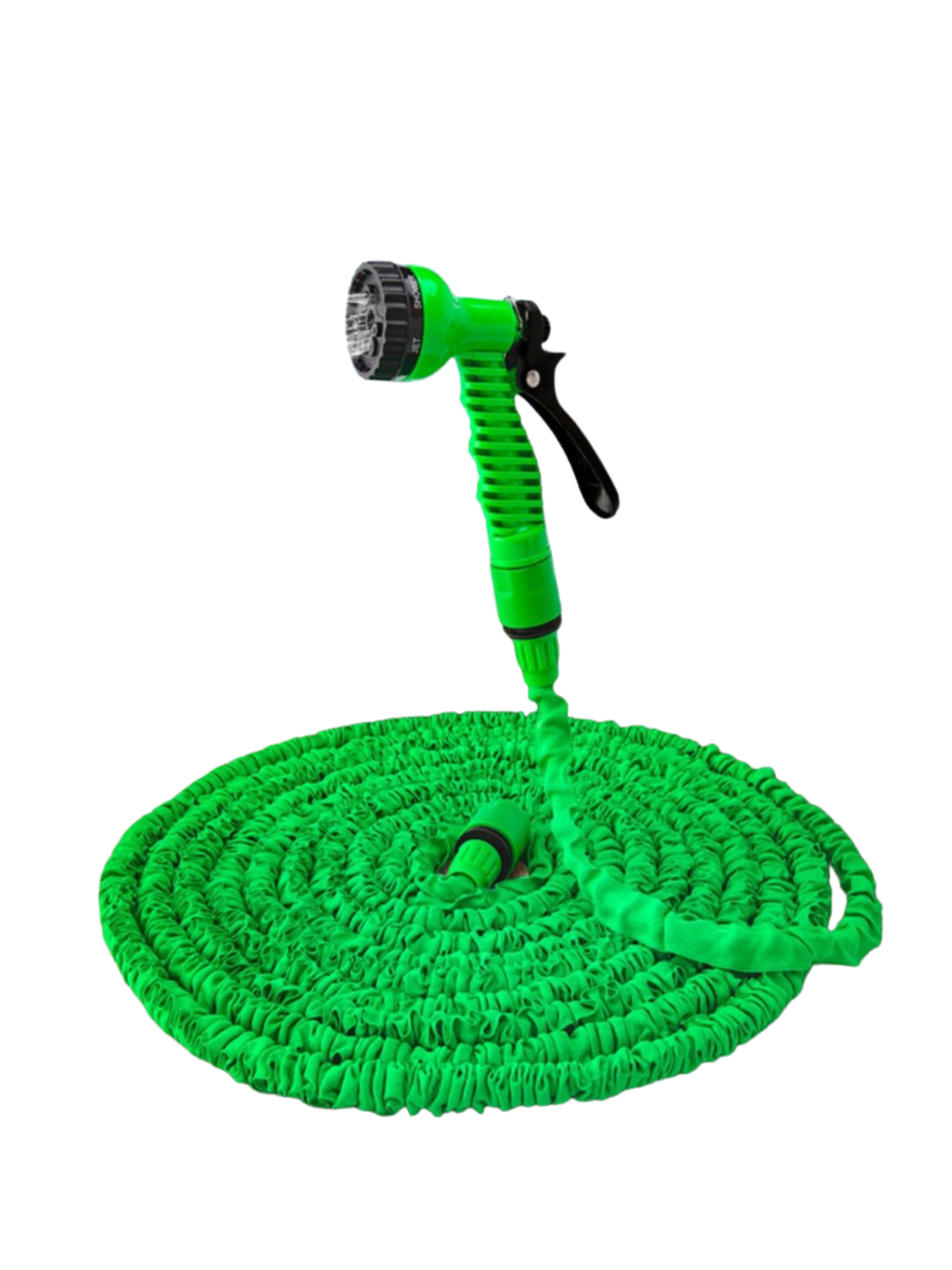фото Шланг для полива magic hose 15 м зеленый м7-саморастягивающийся-шланг-15-метров-зеленый