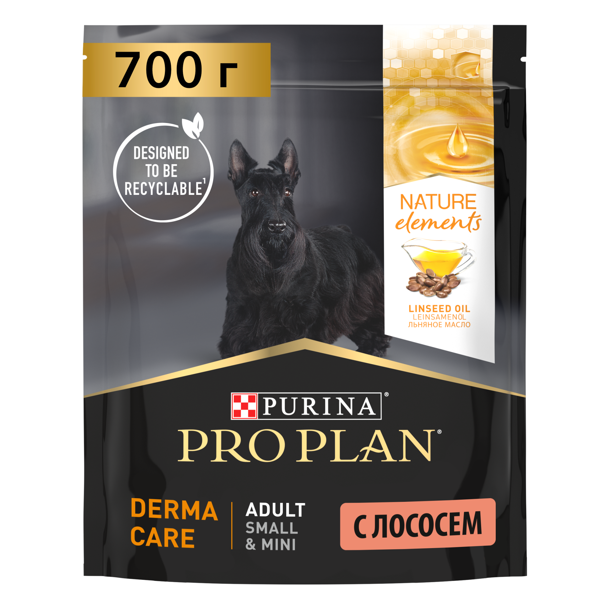 

Сухой корм для собак Purina One Nature Elements с лососем 700 г