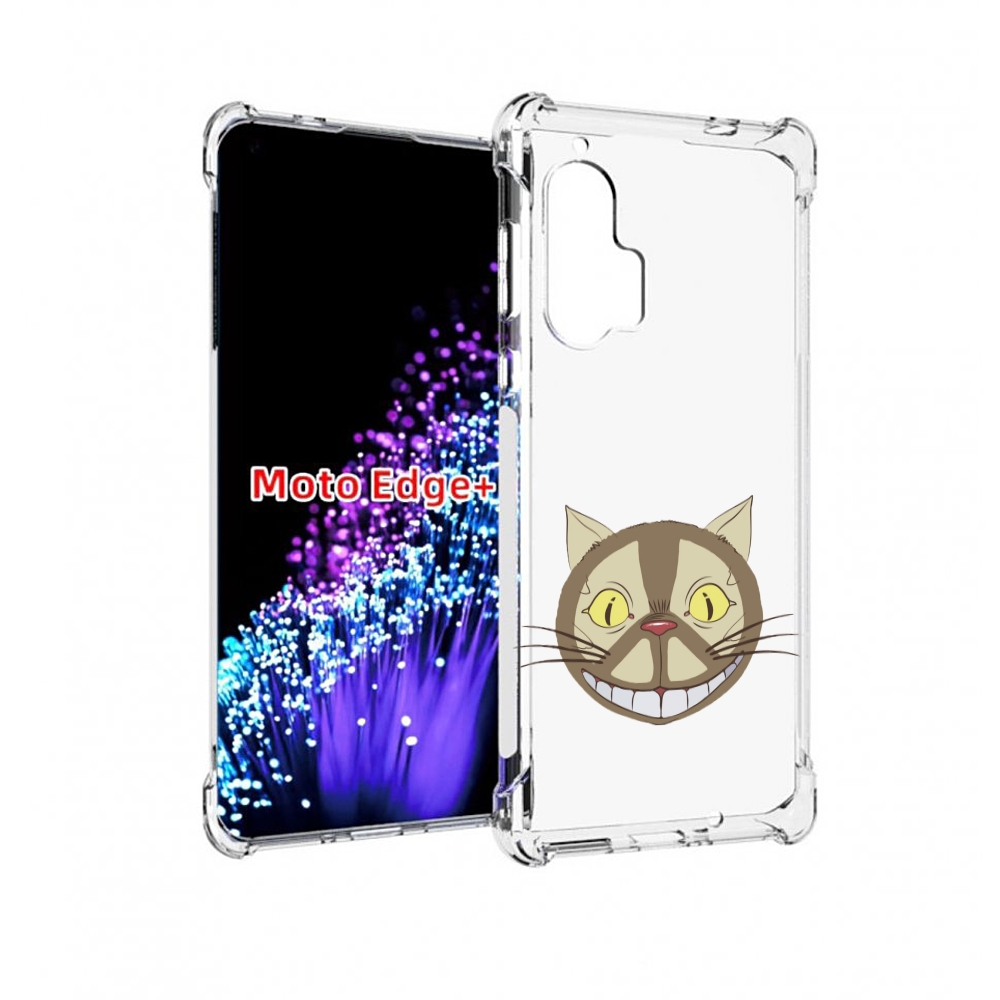 Чехол MyPads Чеширский кот для Motorola Edge+ Plus