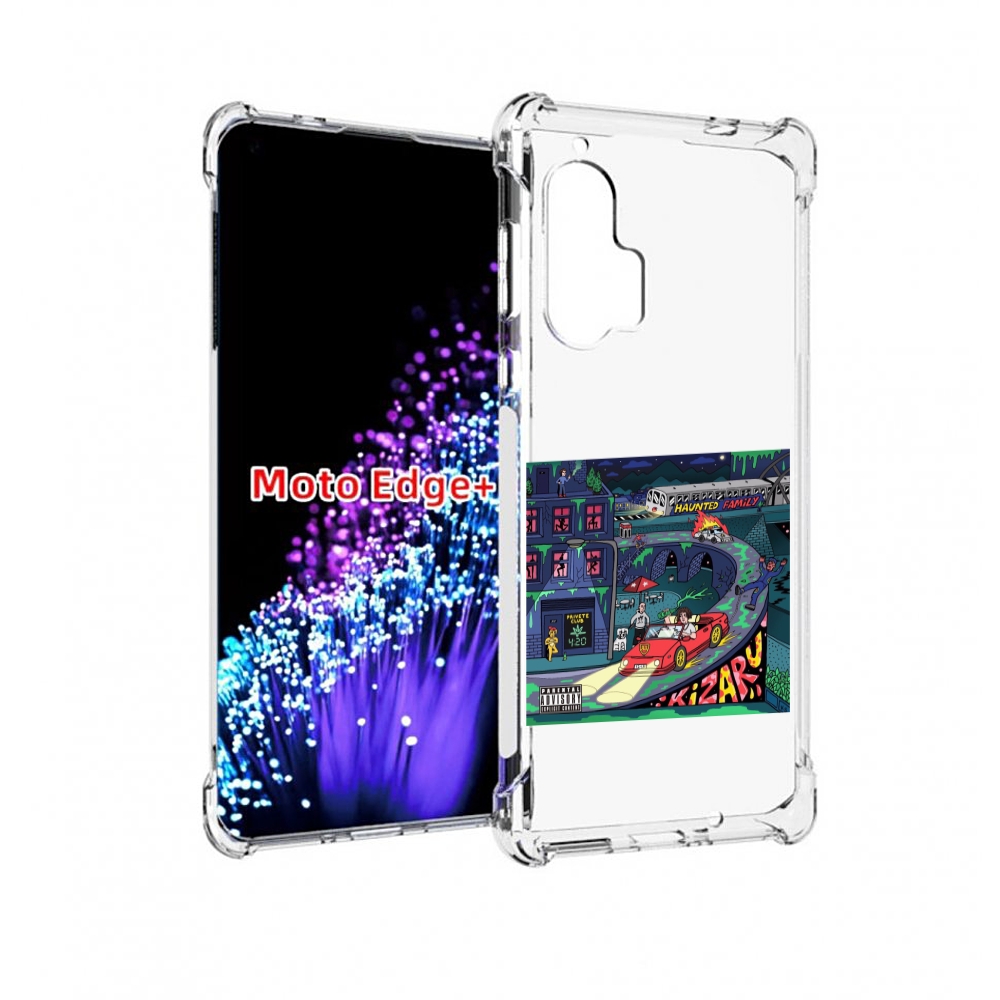 

Чехол MyPads Яд (альбом Kizaru) для Motorola Edge+ Plus, Прозрачный, Tocco