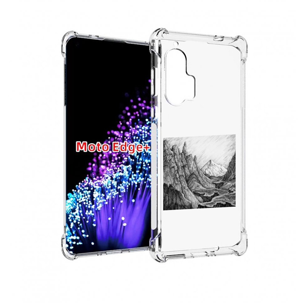 

Чехол MyPads Ямакаса Мияги и Энди Панда для Motorola Edge+ Plus, Прозрачный, Tocco