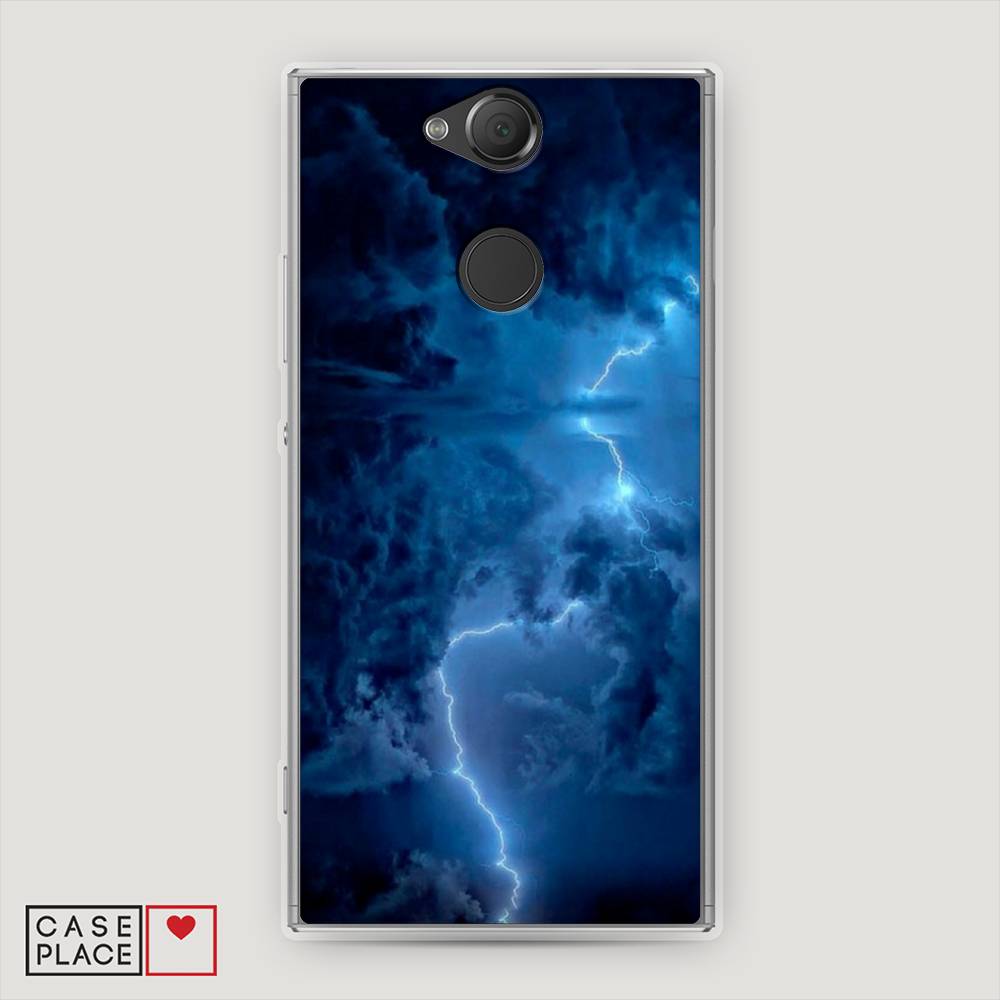 

Чехол Awog на Sony Xperia XA2 "Молния", Разноцветный, 53150-4