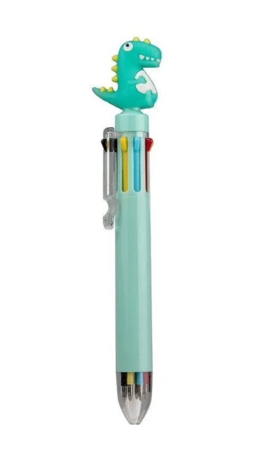 

Ручка шариковая wellywell Дракоша Pen_Dragon_Colors_8_Green, разноцветная, 1 шт.