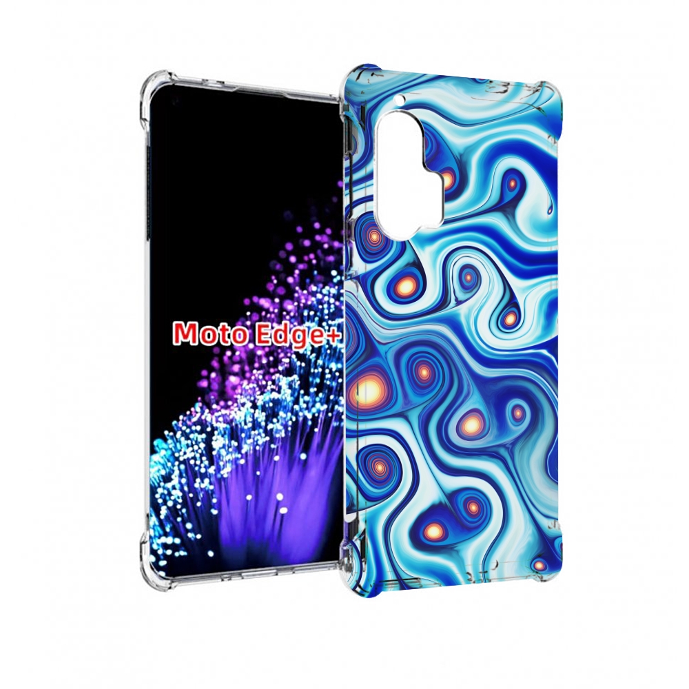 

Чехол MyPads абстрактная-текстура для Motorola Edge+ Plus, Прозрачный, Tocco